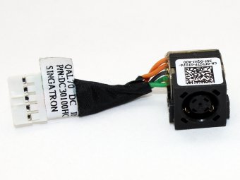 FTGTP 0FTGTP CN-0FTGTP-GT074 QAL70 DC30100HC00 DC30100GN00 Dell Latitude E6330 E6430S Power Jack DC IN Cable Harness Wire
