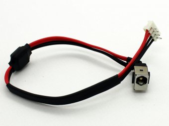 Toshiba Satellite L450 L450D L455 L455D L550 L550D L555 L555D Pro Charging Port Connector Power Jack DC IN Cable Harness Wire