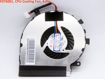 CPU GPU Cooling Fan for MSI MS-16JA MS16JA PL60 PL62 7RD Series Inside Cooler Assembly New Genuine 4-Pin