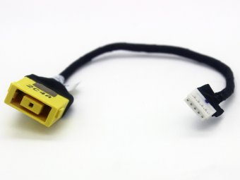 Lenovo WISTRON LVM445 DC_IN CABLE 50.4L407.021 REV:a Power Jack Connector Charging Plug Port DC IN Cable Input Assembly