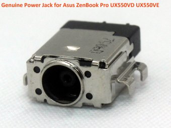 Asus ZenBook Pro UX550 UX550V UX550VD UX550VE AC DC IN Power Jack Socket Connector Charging Plug Port Input