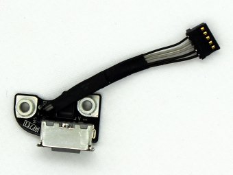 820-2565-A Apple Macbook Pro Unibody A1278 A1286 MagSafe DC Power Jack Socket Connector Port Charging Board IN Cable Harness