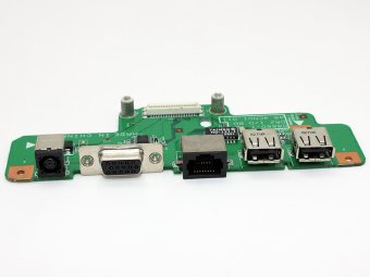 48.4CN01.011 48.4CN10.OSA/0SA Dell Inspiron 1750 DC Power Jack Connector VGA USB RJ45 LAN Ports IN Charging Board NEW Genuine