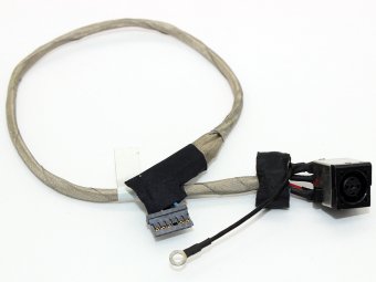 356-0001-6365_A00 Dell Studio 1450 1457 1458 P03G Series PO3G Charging Port Socket Connector Power Jack DC IN Cable Harness Wire