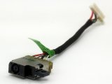 HP 800229-001 Power Jack Connector Port DC IN Cable Input Assembly