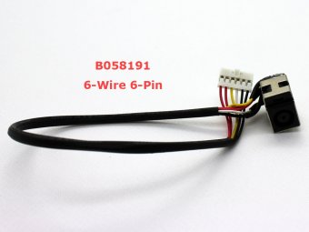 531864-001 536857-001 Compaq Presario CQ71 HP Pavilion DV7 DV7T DV7Z DV7-2000 DV7-3000 G71 Power Jack DC IN Cable Harness Wire