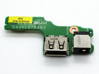 3PKL6DB0000 B2A E3D DA0KL6TB6B0 DA0KL6TB6E1 Lenovo IdeaPad Z470 Z475 Z475A DC Power Jack Connector USB Port IN Charging Board