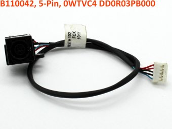 WTVC4 0WTVC4 H3T2 0H3T2 V03/R03 DD0R03PB000 DD0R03PB001 Dell Inspiron 17R N7110 Vostro 3750 Power Jack DC IN Cable Harness Wire