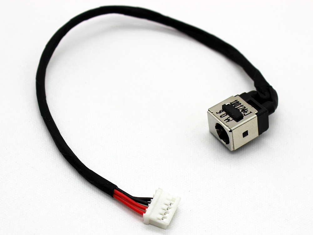 Lenovo IdeaPad Y460 Y460A Y460C Y460N 4-Wire 5-Pin Charging Port Connector Power Jack DC IN Cable Harness Wire