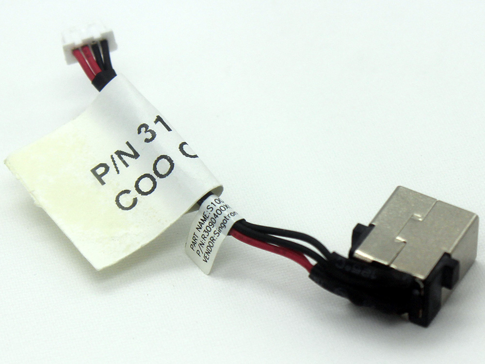 (image for) 31-050151 Lenovo IdeaPad S100 1067 20109 Power Jack Connector Port DC IN Cable Input Assembly 31050151 R3090400X0LFETM