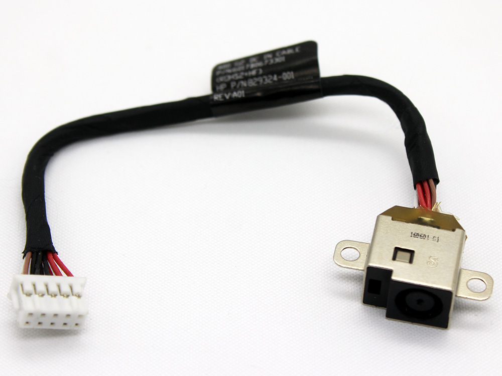 (image for) 829324-001 6017B0673301 HP ProOne 400 460 480 G2 20" All in One AIO Series Power Jack Connector Charging Port DC IN Cable Input