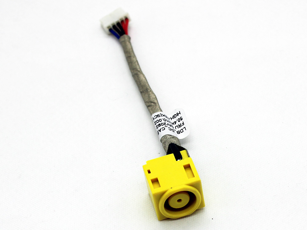 (image for) 50.4UH03.001 Lenovo ThinkPad Edge E330 E335 Charging Port Connector Power Jack DC IN Cable Harness Wire