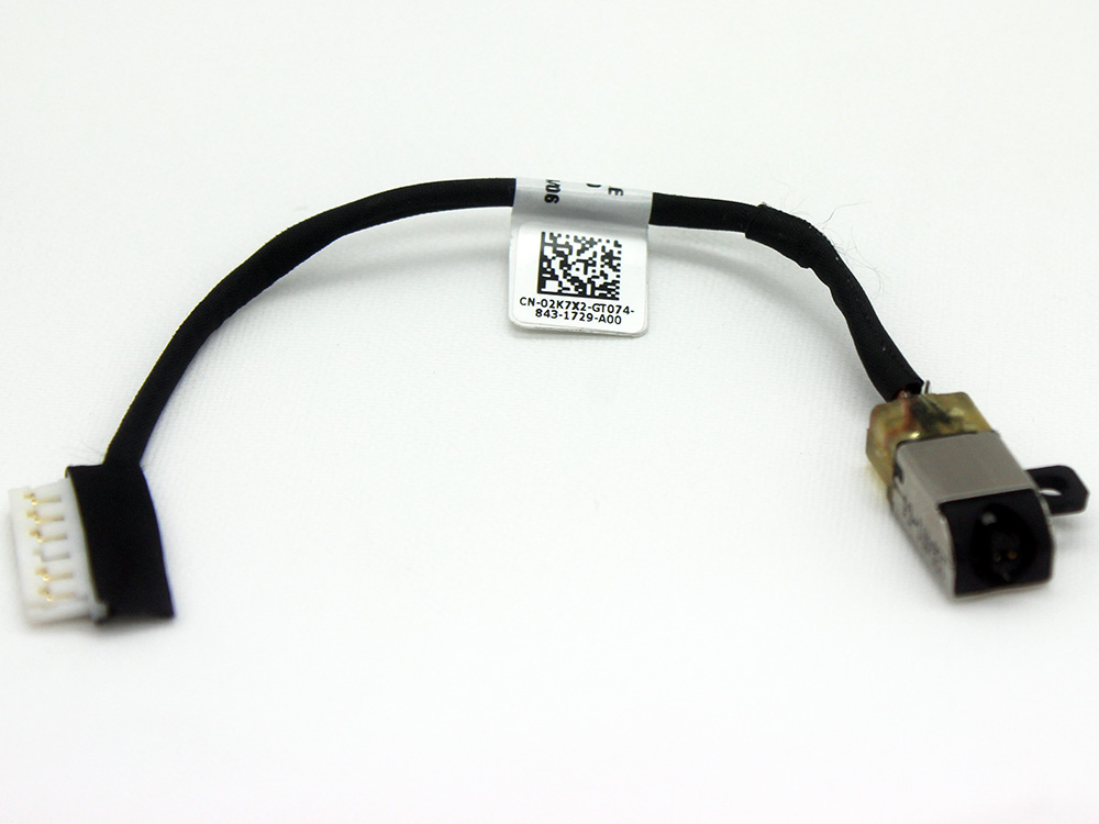 2K7X2 02K7X2 CAL70 DC301011B00 Dell Inspiron 5770 i5770 5775 i5775 Power Jack Connector DC IN Cable Input Assembly
