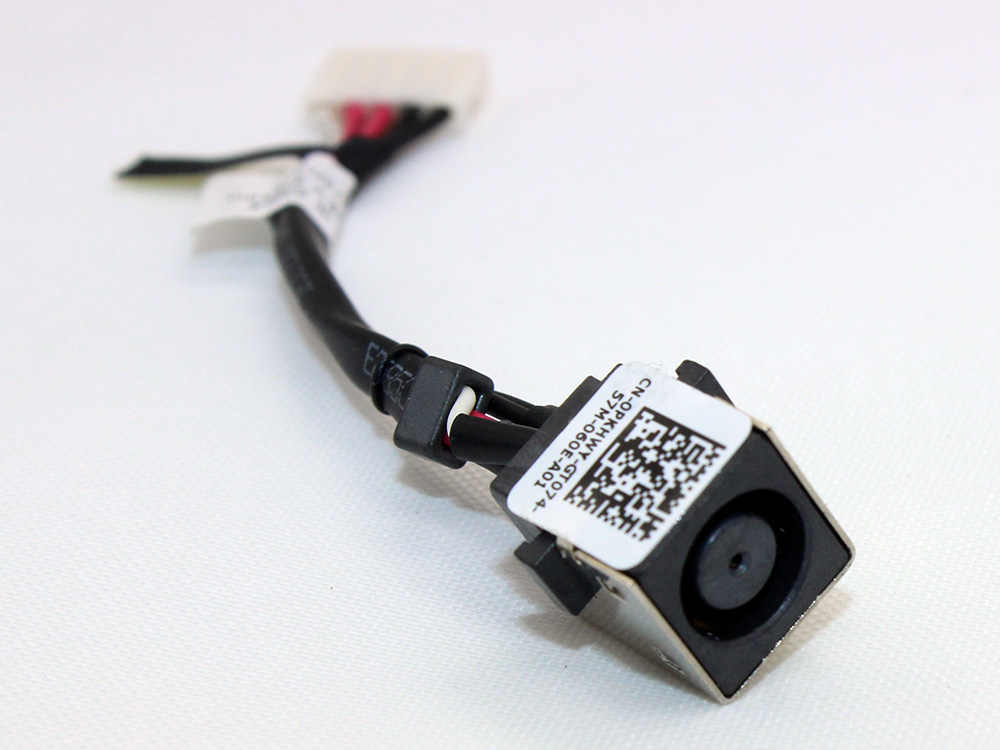 (image for) PKHWY 0PKHWY ZAM80/81 DC30100QO00 DC30100Q000 Dell Latitude E5550 Power Jack Charging Port Connector DC IN Cable Harness Wire