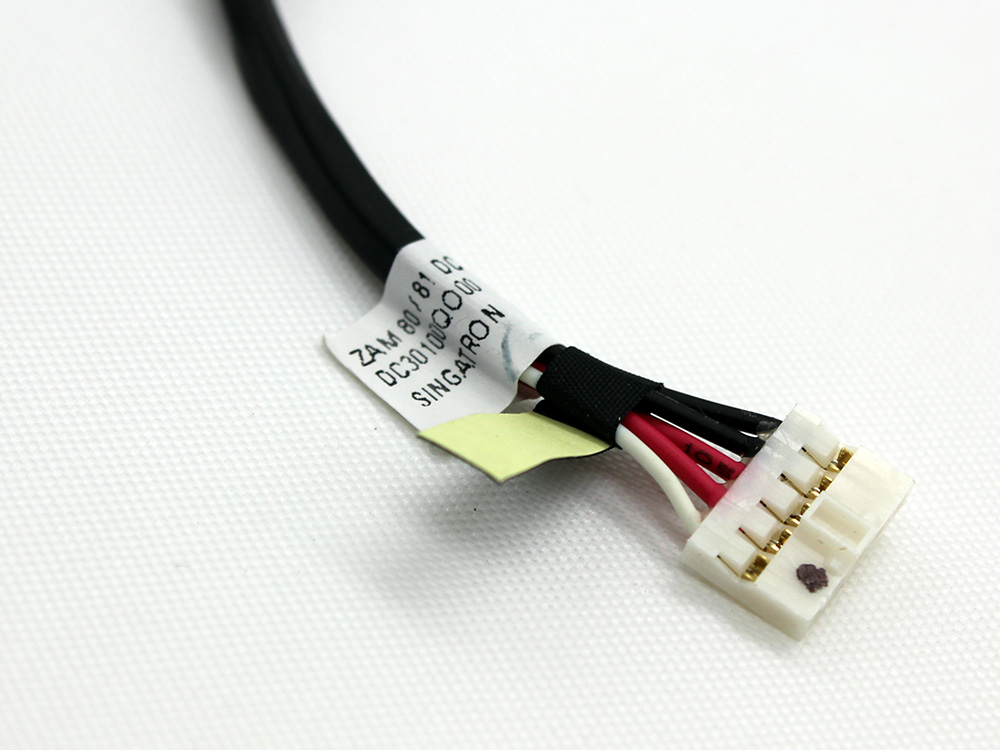 (image for) PKHWY 0PKHWY ZAM80/81 DC30100QO00 DC30100Q000 Dell Latitude E5550 Power Jack Charging Port Connector DC IN Cable Harness Wire