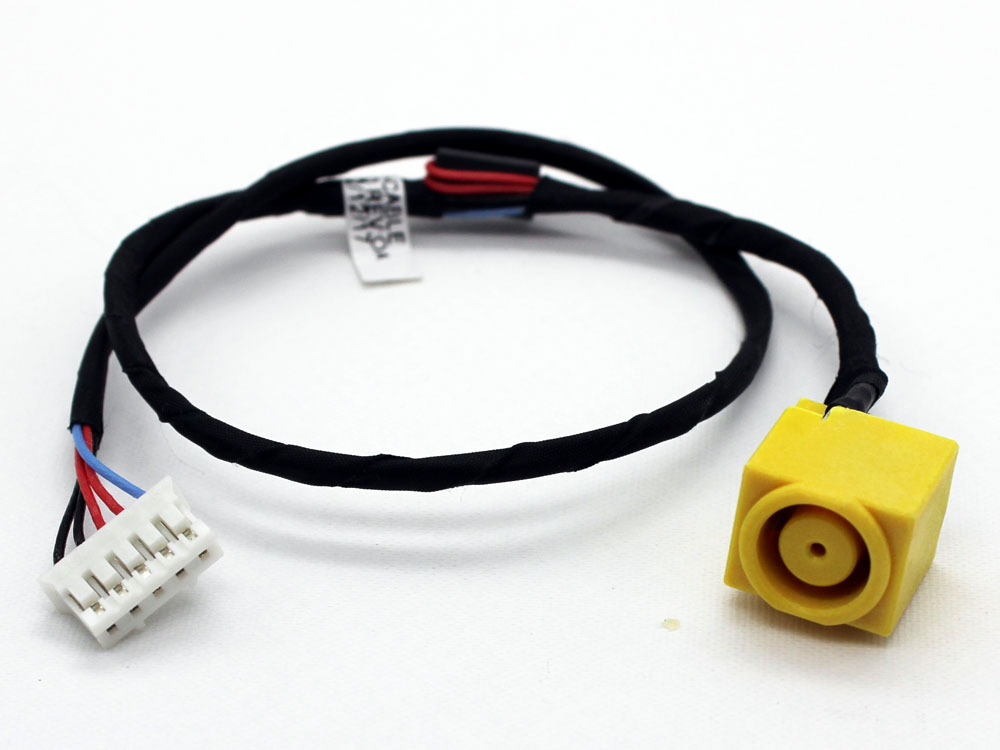 (image for) 04W4128 04W4236 QILE1 DC30100HX00 QILE2 DC30100I600 Charging Port Connector Power Jack DC IN Cable Harness Wire Genuine Original