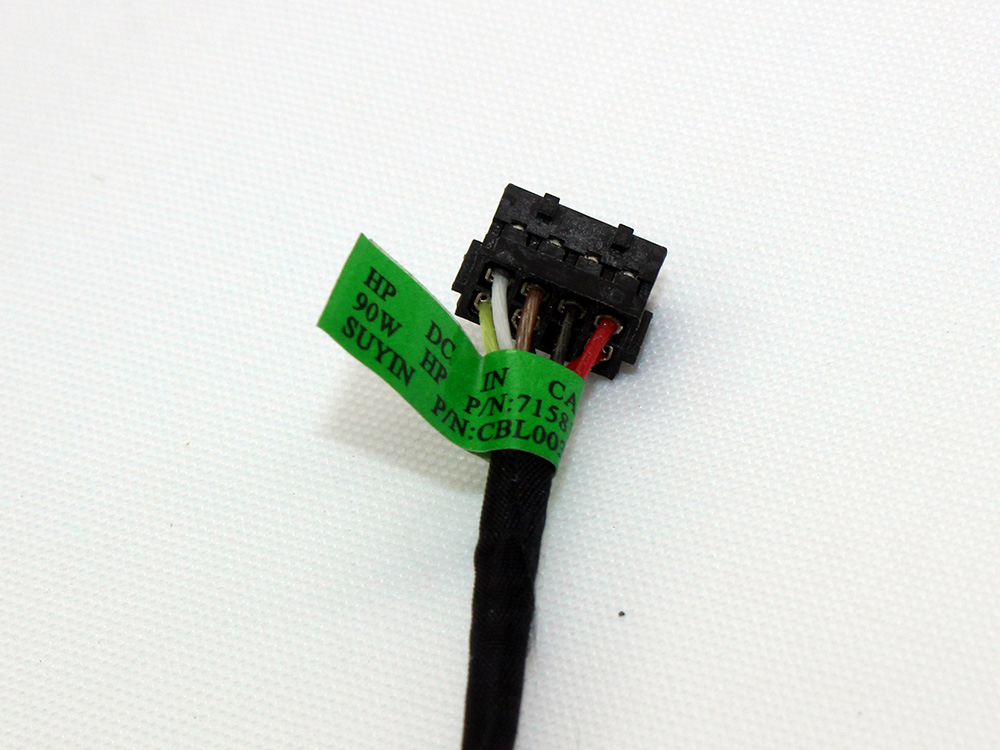 715813-FD4 715813-SD4 715813-TD4 715813-YD4 CBL00369-0100 HP Compaq 15-D TPN-Q117 Power Jack Connector DC IN Cable Harness Wire