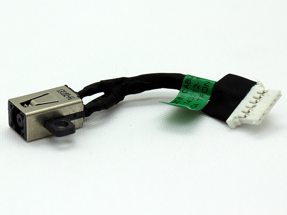 (image for) HP Stream 11-R011CA 11-R014WM 11-R015WM 11-R020NR 11-R050SA 11-R092NR Power Jack Charge Port Connector DC IN Cable Harness Wire