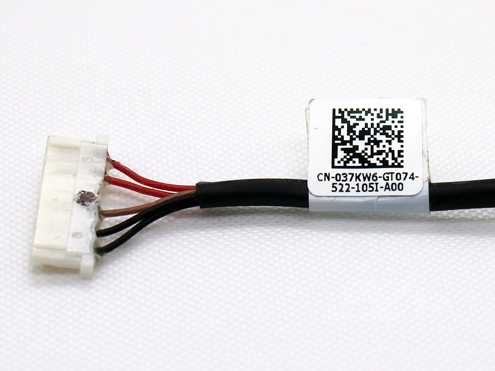 (image for) 37KW6 037KW6 AAL30 DC30100TT00 DC30100UB00 DC30100VX00 Dell Inspiron 17 5000 5755 5758 5759 Power Jack Connector DC IN Cable