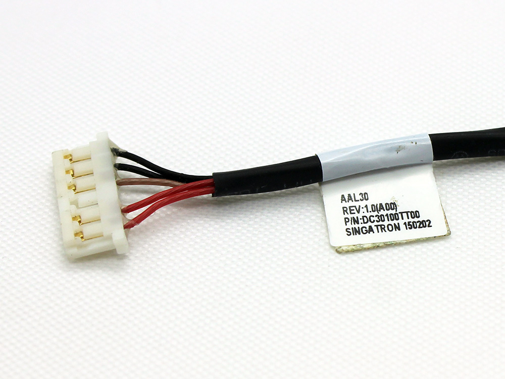(image for) 37KW6 037KW6 AAL30 DC30100TT00 DC30100UB00 DC30100VX00 Dell Inspiron 17 5000 5755 5758 5759 Power Jack Connector DC IN Cable