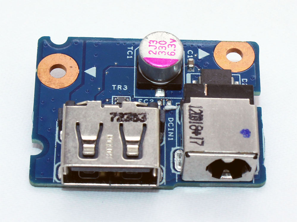 (image for) 55.4SG03.001G 90000300 LG4858B 48.4SG02.0SB 48.4SG02.OSB Lenovo G480 G485 G580 G585 DC Power Jack USB Port IN Charging Board