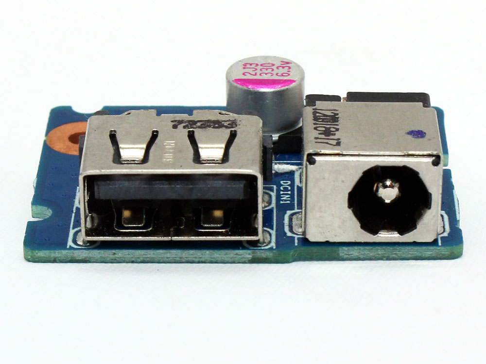 (image for) 55.4SG03.001G 90000300 LG4858B 48.4SG02.0SB 48.4SG02.OSB Lenovo G480 G485 G580 G585 DC Power Jack USB Port IN Charging Board
