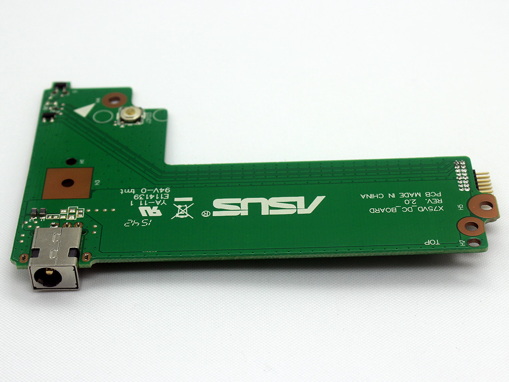 Asus X75A X75A1 X75VB X75VC X75VD X75VD1 Power Jack Connector Port Charging DC IN PCB Board