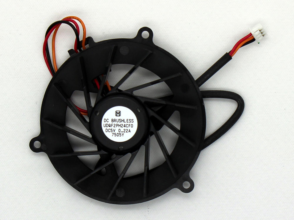 (image for) A1093218A UDQF2PH24CF0 UDQF2PH53CF0 Sony VAIO VGN-FS VGN-FSxxxx PCG-7xxx CPU Cooling Fan Inside Cooler Genuine OEM Original