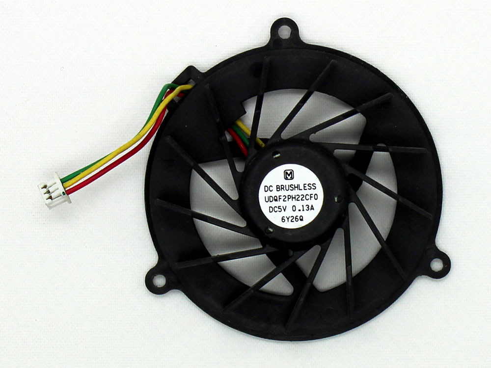 (image for) A-1163776-A A1163776A UDQF2PH22CF0 Sony VAIO VGN-FE VGN-FExxxx PCG-7xxx CPU Cooling Fan Inside Cooler Assembly Genuine OEM