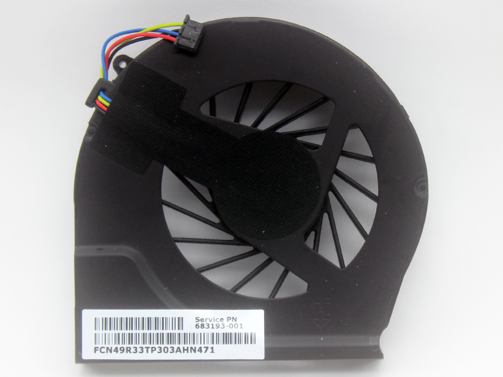 (image for) 683193-001 Cooling Fan HP Pavilion G4-2000 G6-2000 G7-2000 CPU Cooler Inside Assembly 4-Pin